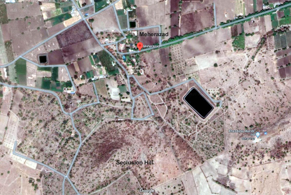 Meherazad, India aerial