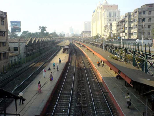 Chani Road Railway Station.