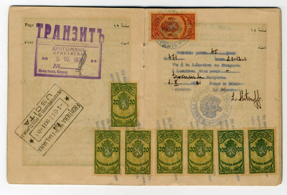 Meher Baba's 1931 Persian passport