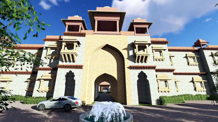 King Edward Memorial Hotel. Entrance
