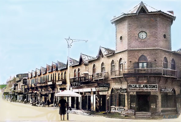 Bruce Road 1920s. Image rendition by Anthony Zois.