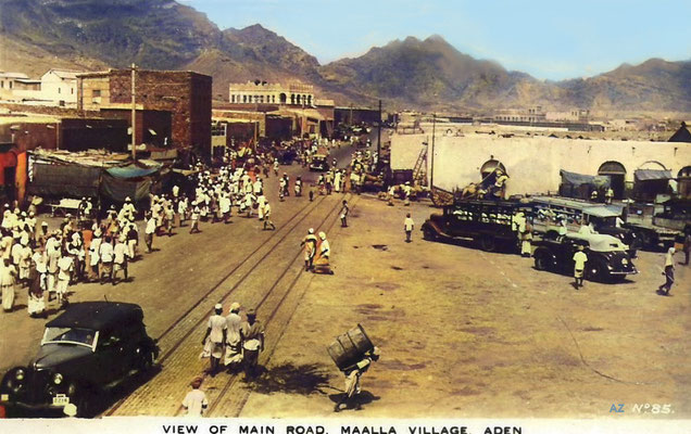 Aden early 1900s. Image rendered by Anthony Zois.