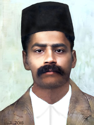 Sayyed Saheb. Image rendition by Anthony Zois.