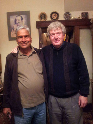  Shridhar Kelkar & Ian Cox at Fitzroy. Photo taken by Anthony Zois