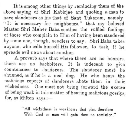 Courtesy of Meher Message magazine ; Vol.1 - No.11 - 1929 - p.23