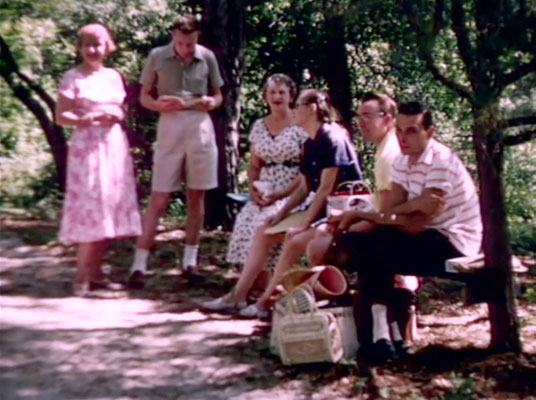 1956 ; Meher Center, Myrtle Beach, SC. 1956 ; Peter Saul & Bunty Kelly on the Center. The images were captured by Anthony Zois from a film by Sufism Reoriented.