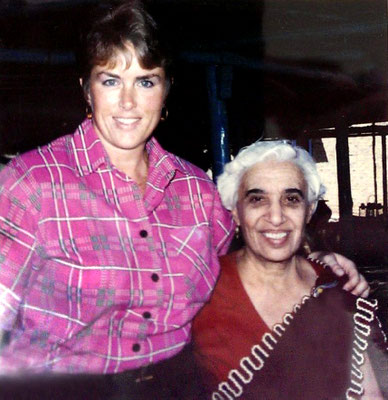 Vesta with Dr. Goher