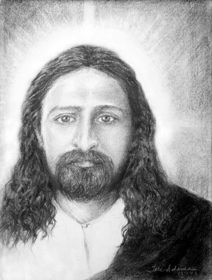 Depiction of Jesus Christ by Teri Adams