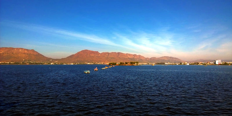 Anasagar Lake, Amjer. ( Anna Sagar Lake )