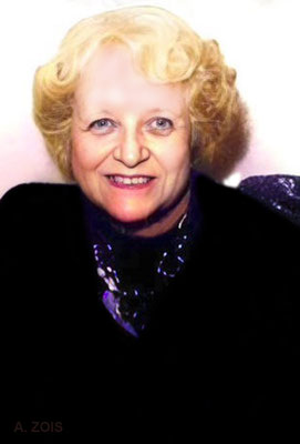 JULIA ROBINSON. Image rendition by Anthony Zois.