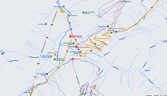 Andermatt Map 1