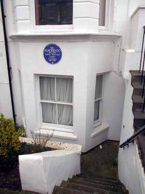 This is the apartment Aurobindo lived in London