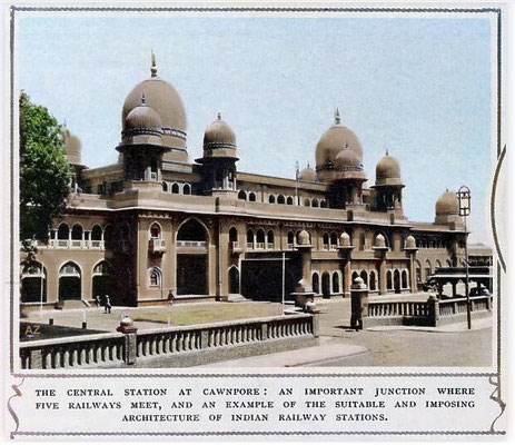 Cawnpore Railway Station - 1930s