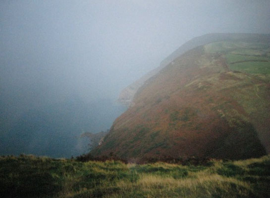 The hills and slopes Baba took walks- views of the Atlantic Ocean ; 1995 - Photo taken by Eric Teperman