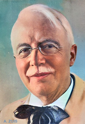 DR.JAMES H. COUSINS. Image rendition by Anthony Zois.