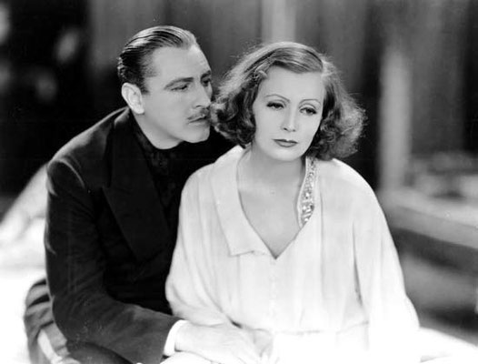 John Barrymore and Greta Garbo in Grand Hotel