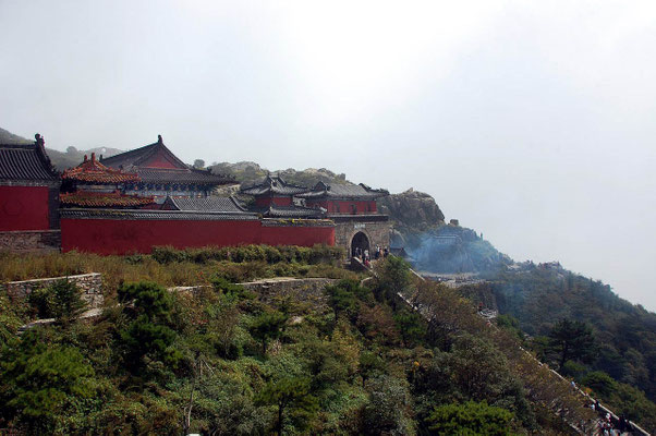 Mt. Tai - Temple complex at the top of mount
