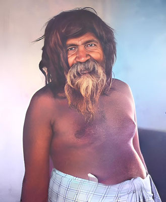 CHATTI BABA. Image rendition by Anthony Zois.