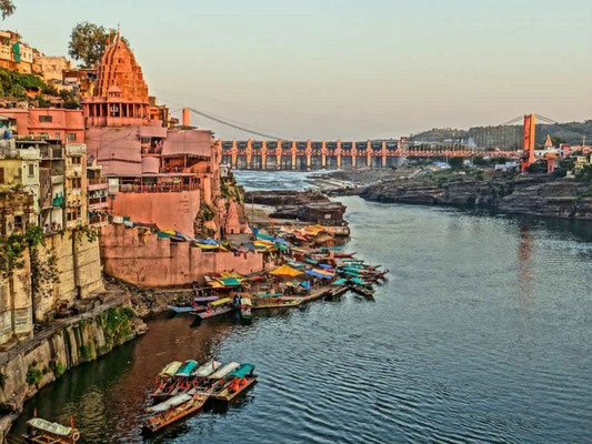 Omkareshwar & Mandhata and the Namada River