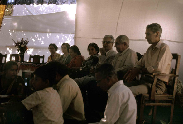 Mandali & Close friends, Bill LePage ( far right ). Courtesy of Larry & Rita Karrasch