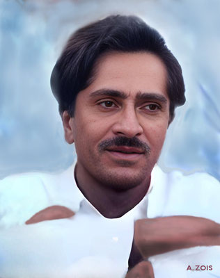 BEHERAM S. IRANI. Image rendition by Anthony Zois.