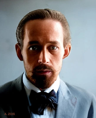 Dane Rudhyar. Image rendition by Anthony Zois.
