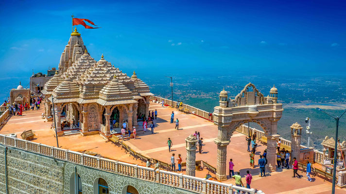 Pavagadh Hill - Replaced Kalika Mata Temple, after 2022.