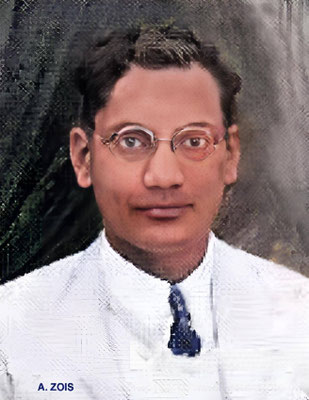 DR. DESHMUKH. Image rendition by Anthony Zois.