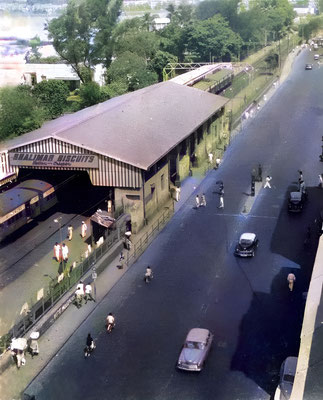 Chani Road Railway Station. Image rendition by Anthony Zois.