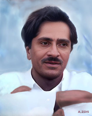BEHERAM S. IRANI. Image rendition by Anthony Zois.