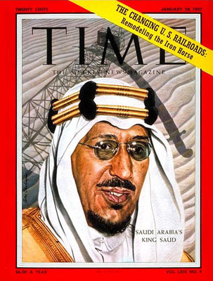 Time magazine cover - January 1957