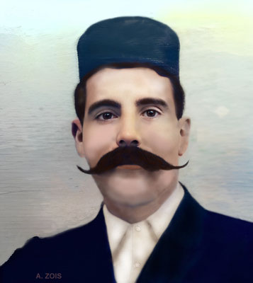 Khodadad Masa M. Irani ( Sheriar's brother ). Image rendered by Anthony Zois.