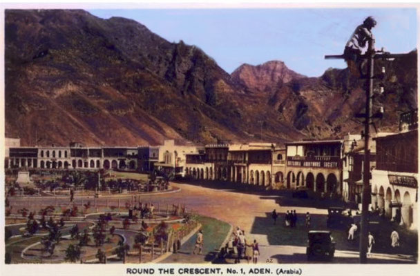 Aden early 1900s. Image rendered by Anthony Zois.
