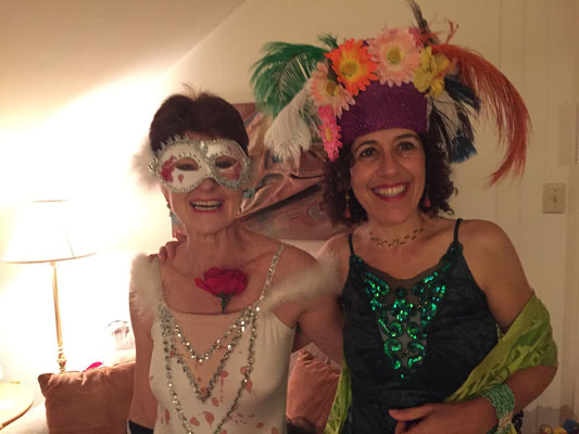 Halloween 2015 - Susan with Alisa Genovese
