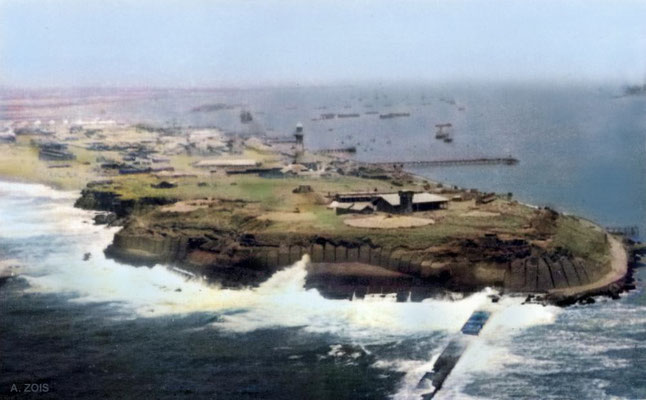 Manora Island & East Channel, Karachi. Image rendering by Anthony Zois.