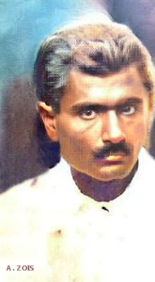Rustom K. Irani. Image rendition by Anthony Zois.