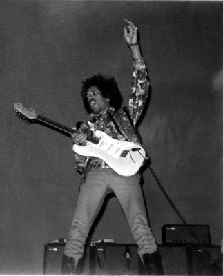 Jimi Hendrix at the COL Ballroom Davenport,IA - in 1968