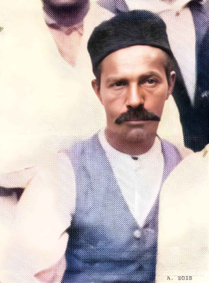Beheramji H.F. Irani. Image rendition by Anthony Zois.