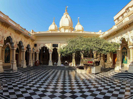 Birthplace of Lord Krishna in Mathura, India.