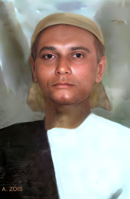 FAREDOON "PADRI" DRIVER. Image rendition by Anthony Zois.