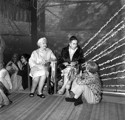 (L-R ) Elizabeth Patterson, Kitty Davy & Rano Gayley ( seated on the floor ). Image courtesy of MN Publications