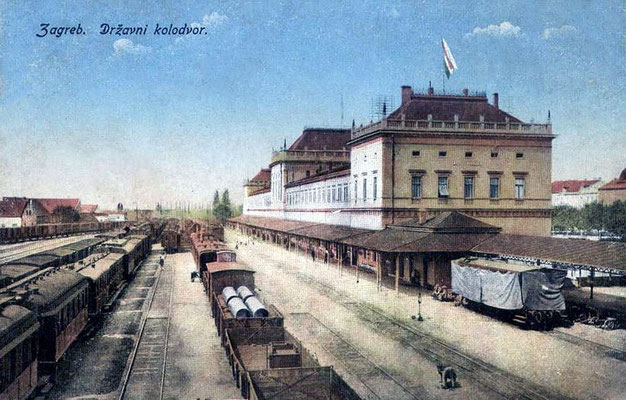 Zagreb Glavni kolodvor or Zagreb main station