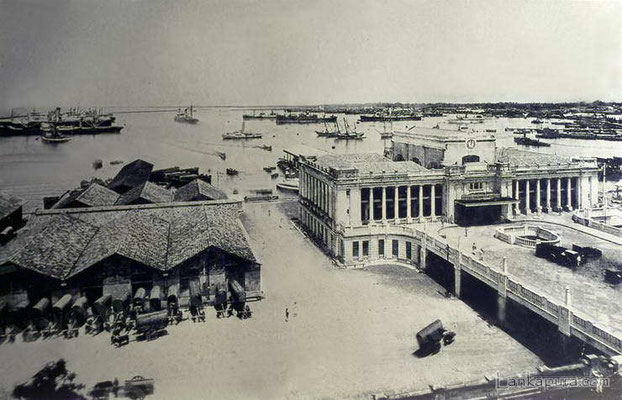 Colombo harbour early 1900s