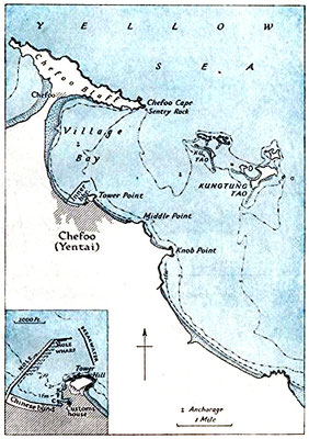 Chefoo map