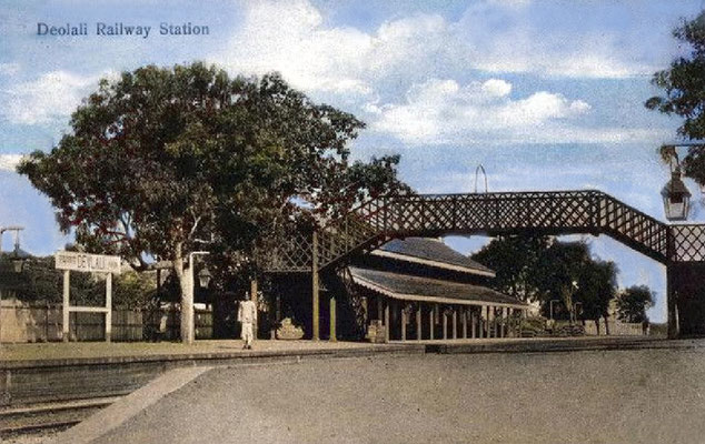 Deolali Railway Station. Image rendered by Anthony Zois. 