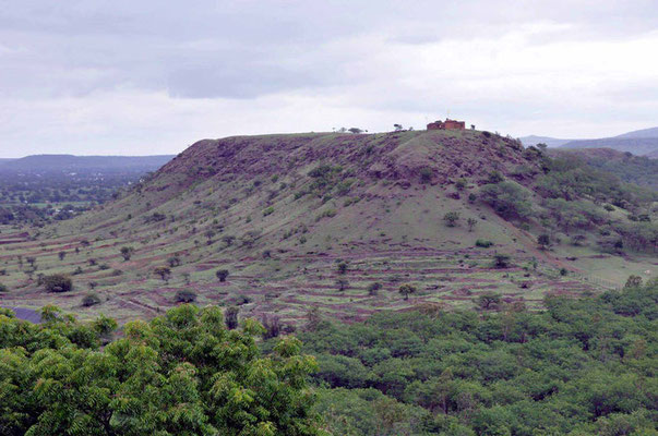 Khandoba Hill as seen from Seclusion Hill, India