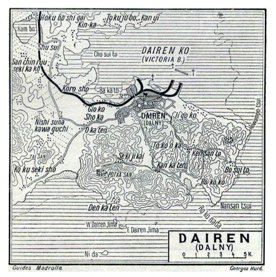 Dairen - 1912 map