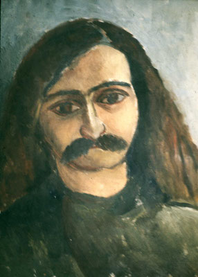 Anita's painting of Meher Baba