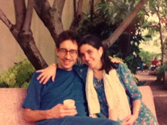 Jane with her late husband Bob