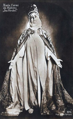 Norina Matchabelli in the play "The Miracle"